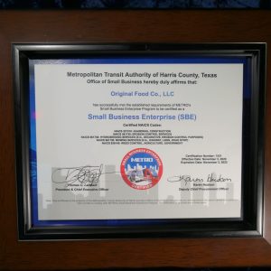 Small Business Enterprise Certificate edit